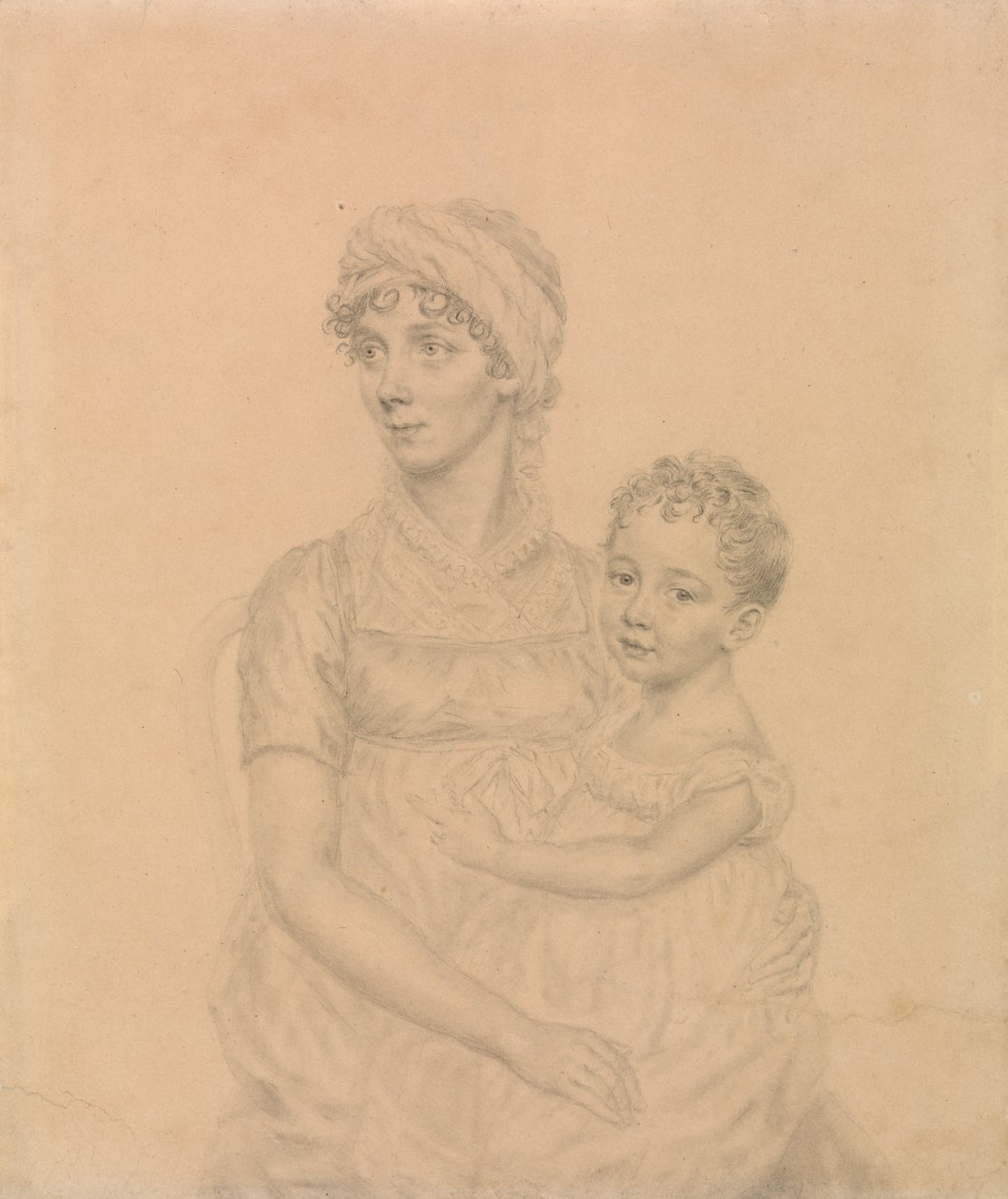 Lady Wigram con il Suo Figlio Neonato, William Pitt Wigram da John Smart