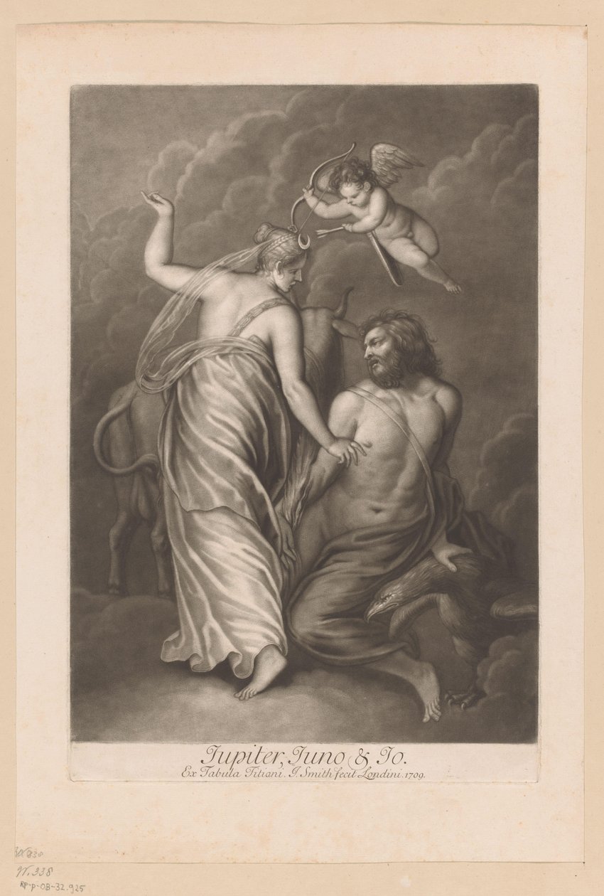Giove, Giunone e Io da John Smith