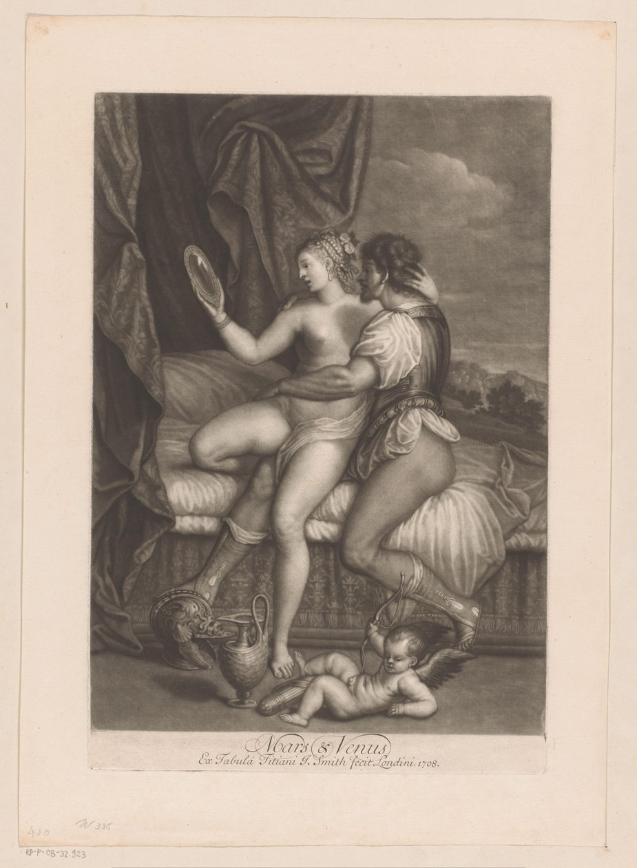 Marte e Venere a letto da John Smith
