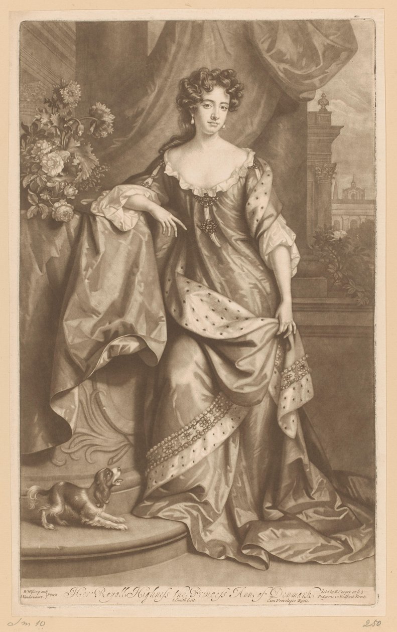 Ritratto di Anna di Danimarca da John Smith