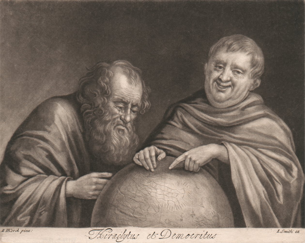Eraclito e Democrito da John Smith