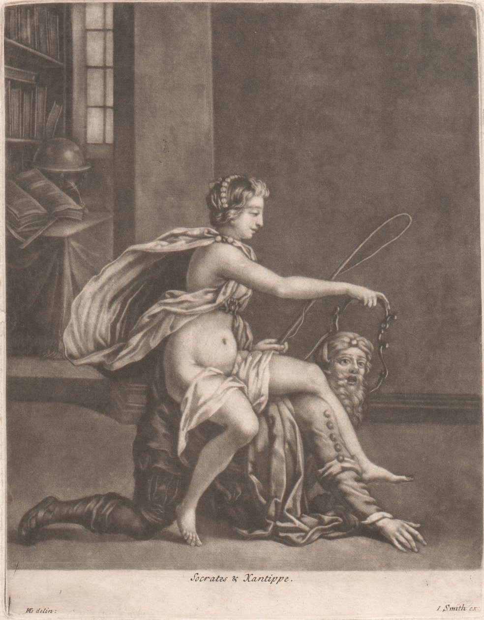 Socrate e Santippe da John Smith