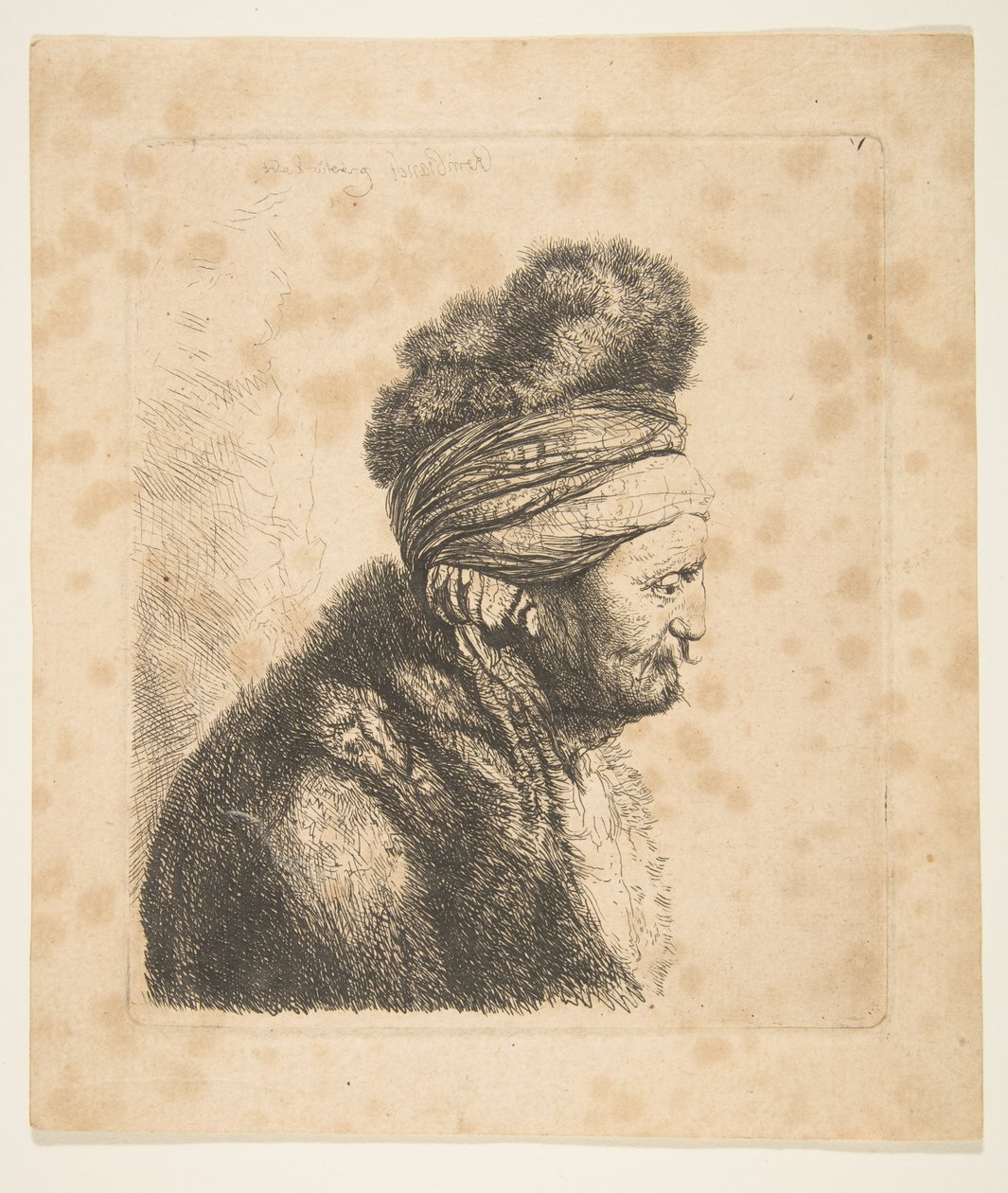 La seconda testa orientale copia inversa, XVIII secolo da John Smith 2