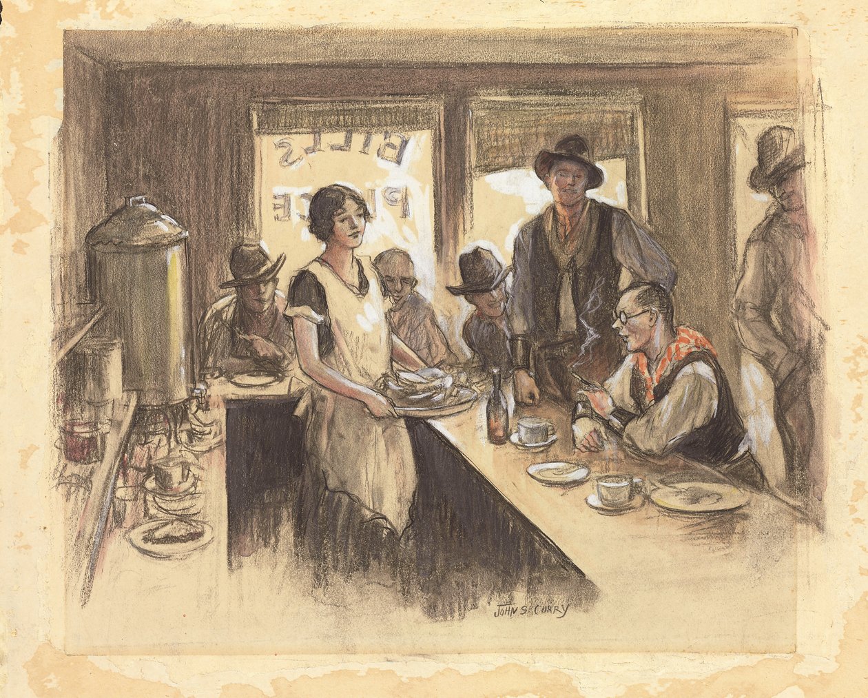 Il posto di Bill da John Steuart Curry