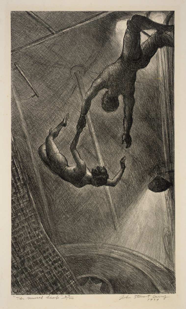 Il salto mancato da John Steuart Curry