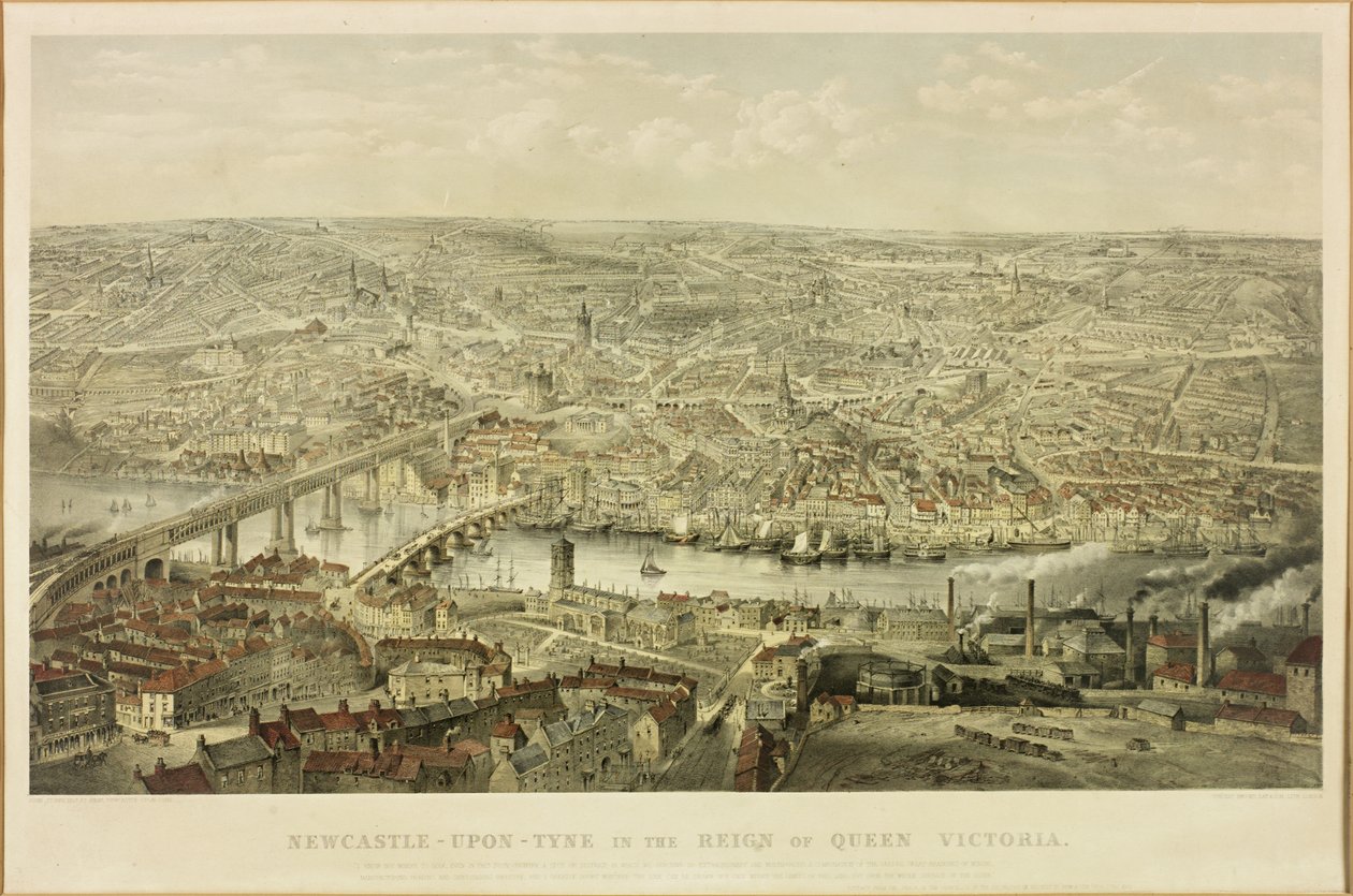 Newcastle upon Tyne durante il regno della regina Vittoria da John Storey