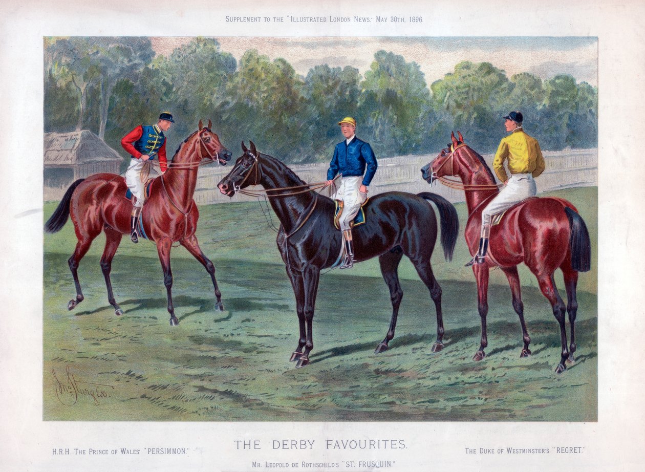 I favoriti del Derby, 30 maggio 1896 da John Sturgess