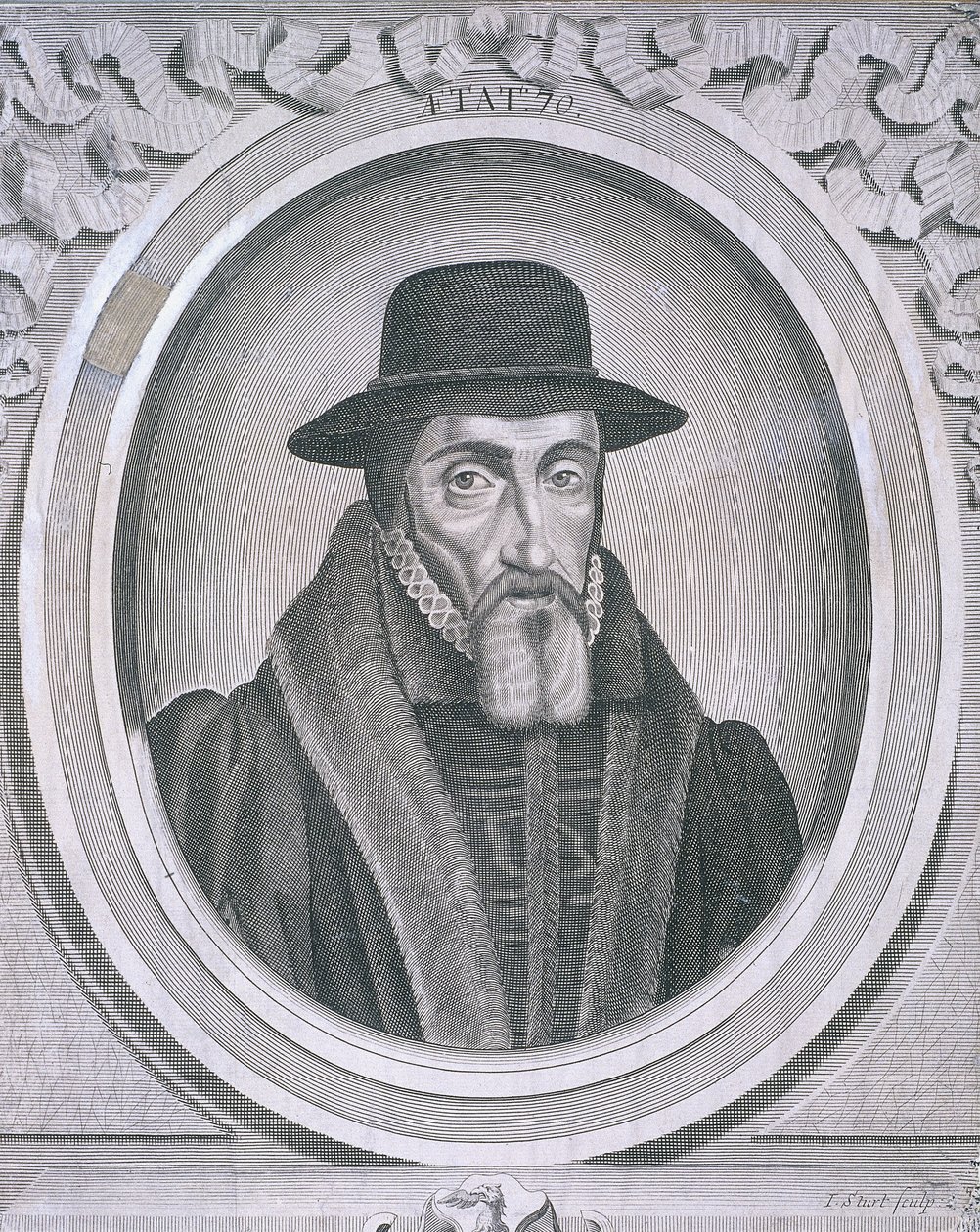 Ritratto ovale di John Foxe, c1570, c1700 da John Sturt
