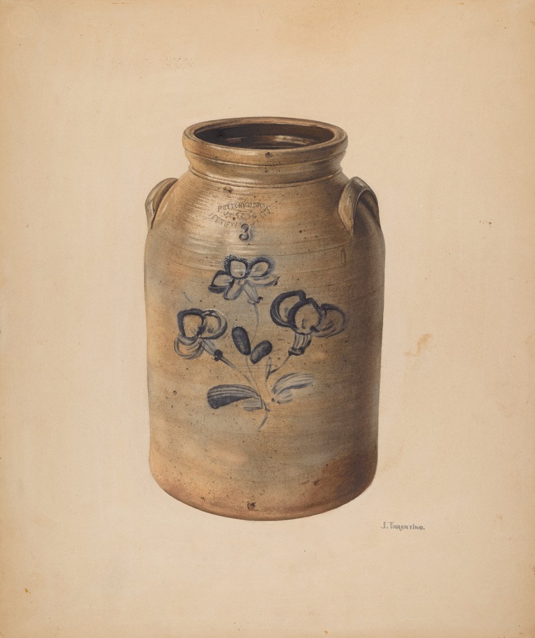 Vaso, probabilmente 1937-1938 da John Tarantino