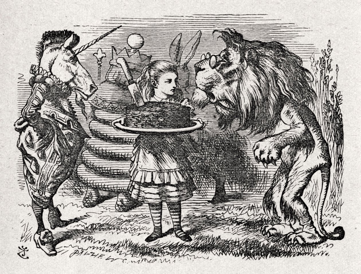 Alice il Leone e da John Tenniel
