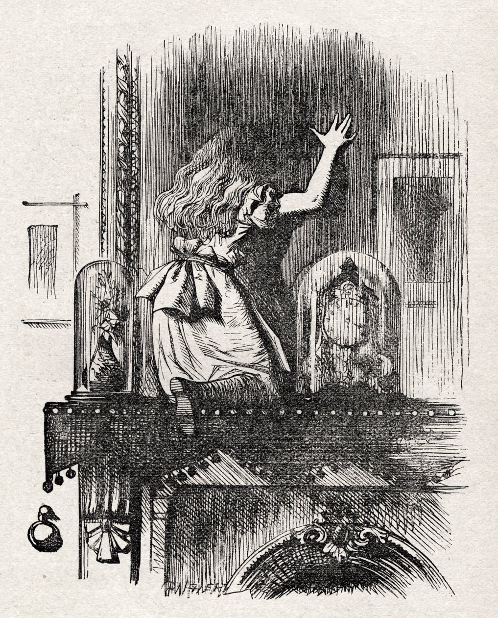 Attraverso lo specchio da John Tenniel