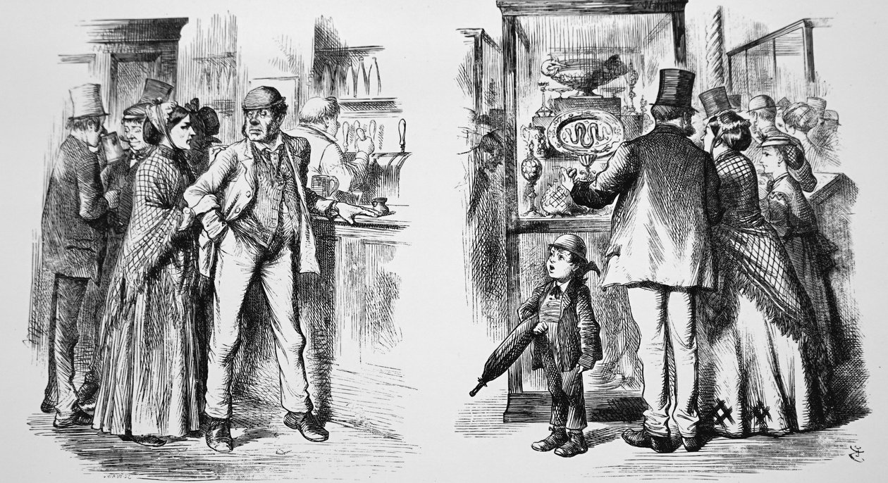 Cartone animato di John Tenniel da John Tenniel