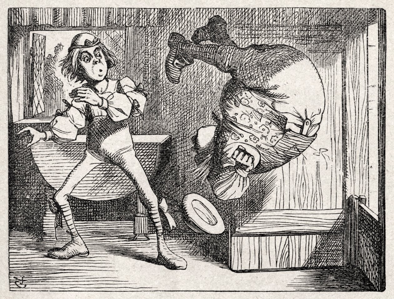 Padre William e il da John Tenniel