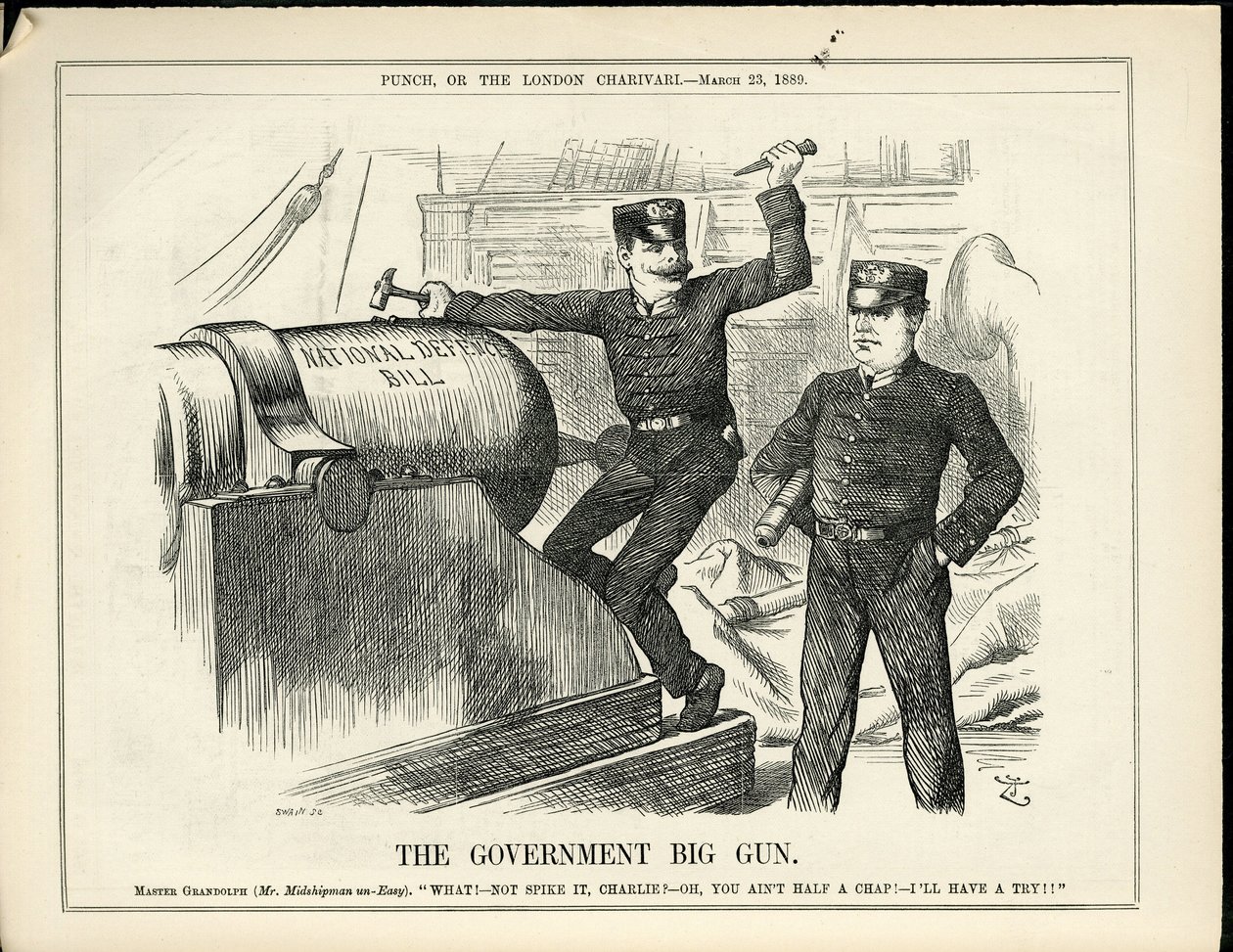 Illustrazione di John Tenniel in Punch da John Tenniel