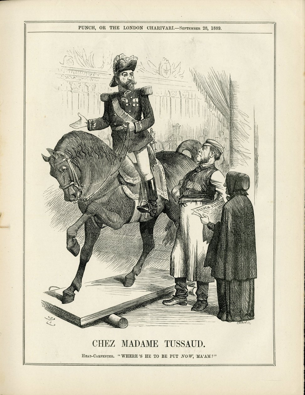 Illustrazione di John Tenniel (1820-1914) in Punch da John Tenniel