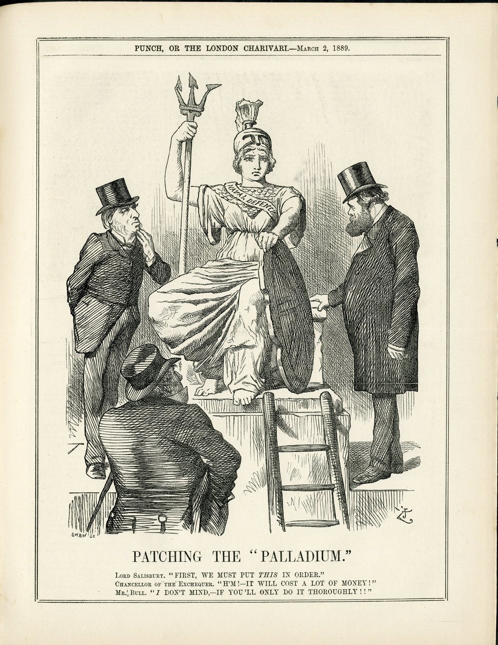 Illustrazione di John Tenniel in Punch da John Tenniel
