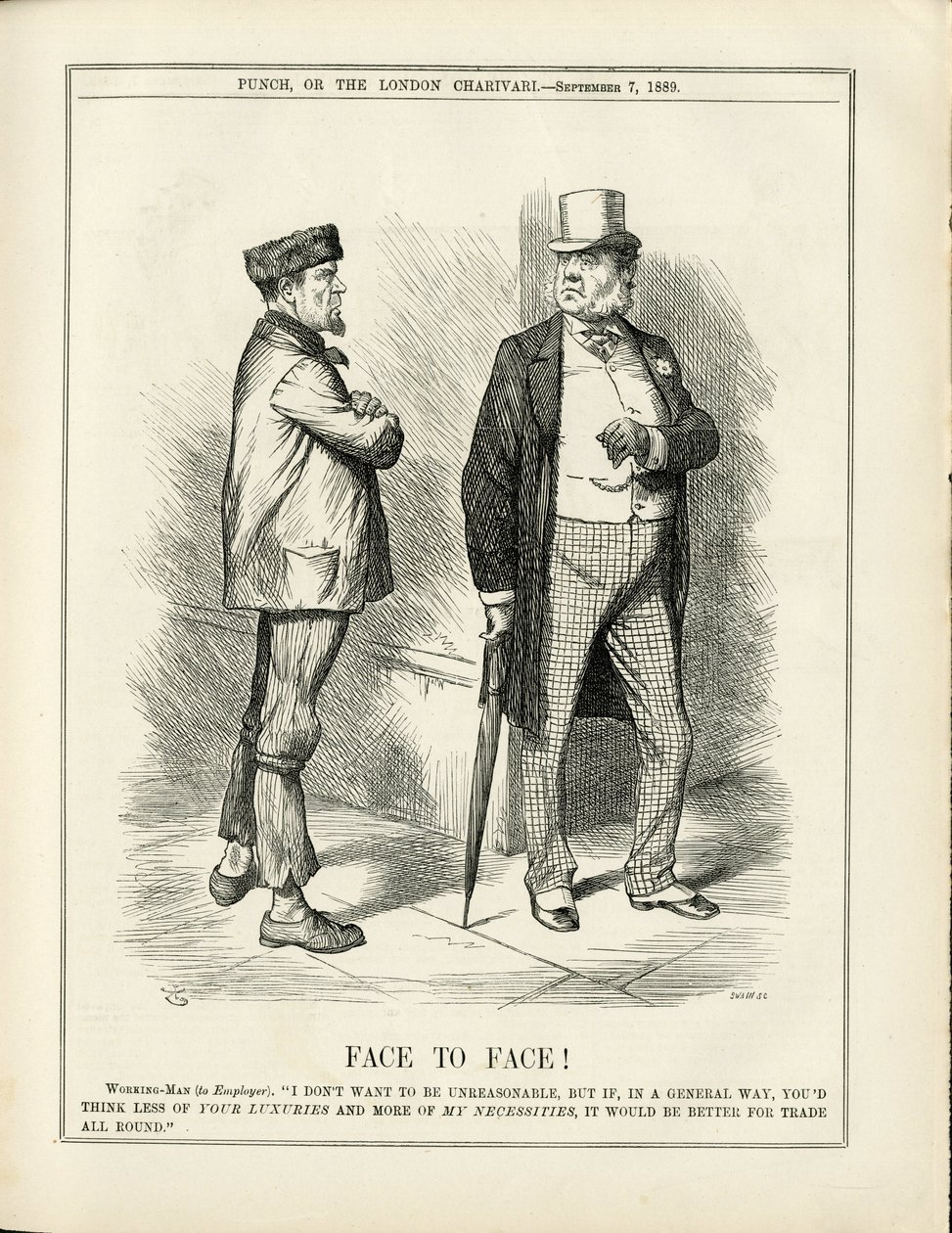 Illustrazione di John Tenniel in Punch da John Tenniel