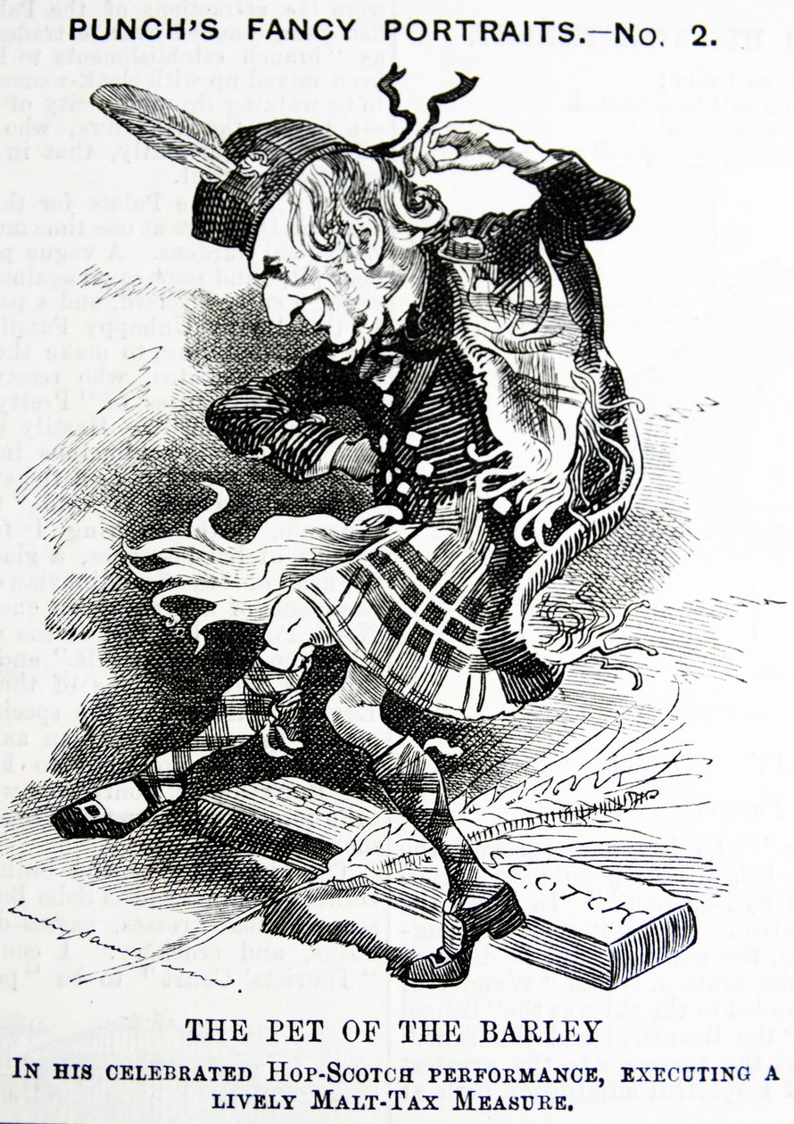 Satira politica raffigurante William Ewart Gladstone da John Tenniel