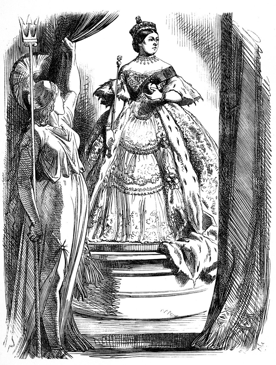 Regina Vittoria da John Tenniel