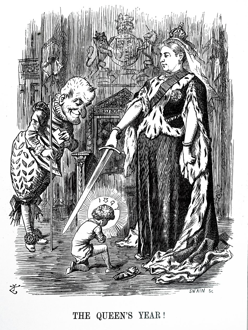 Giubileo di Diamante della Regina Vittoria da John Tenniel