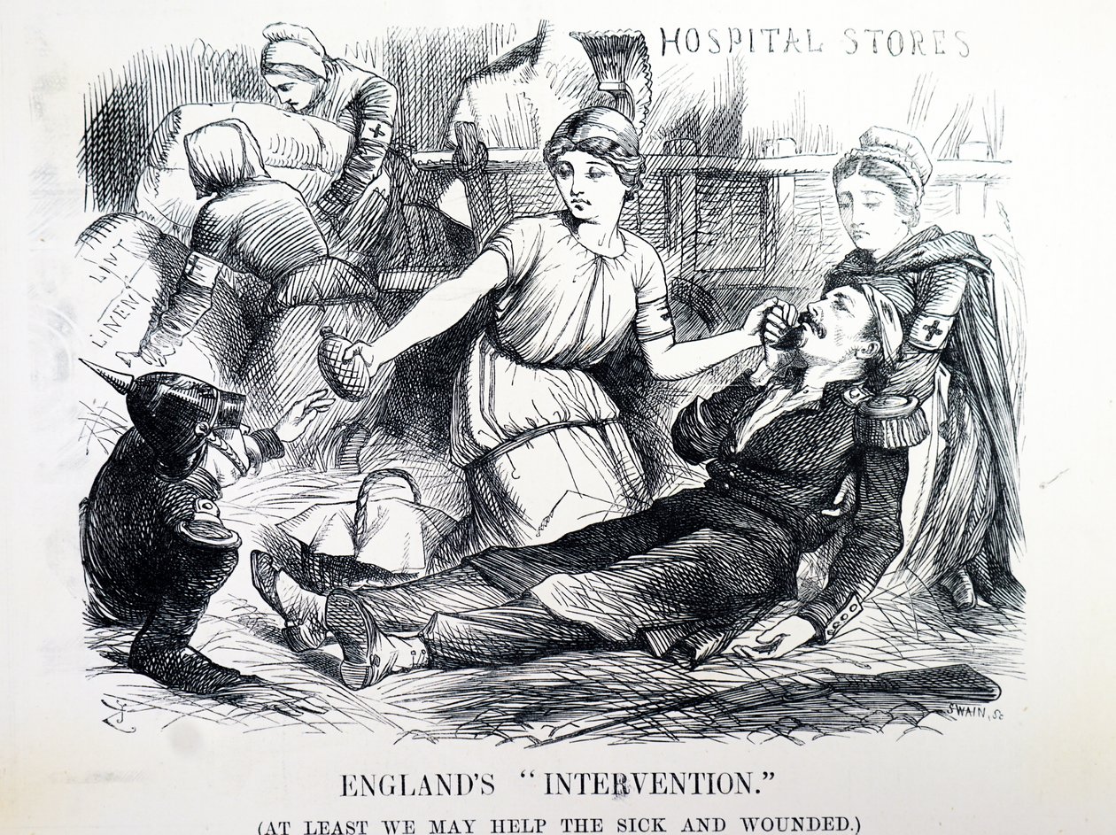 La guerra franco-prussiana da John Tenniel