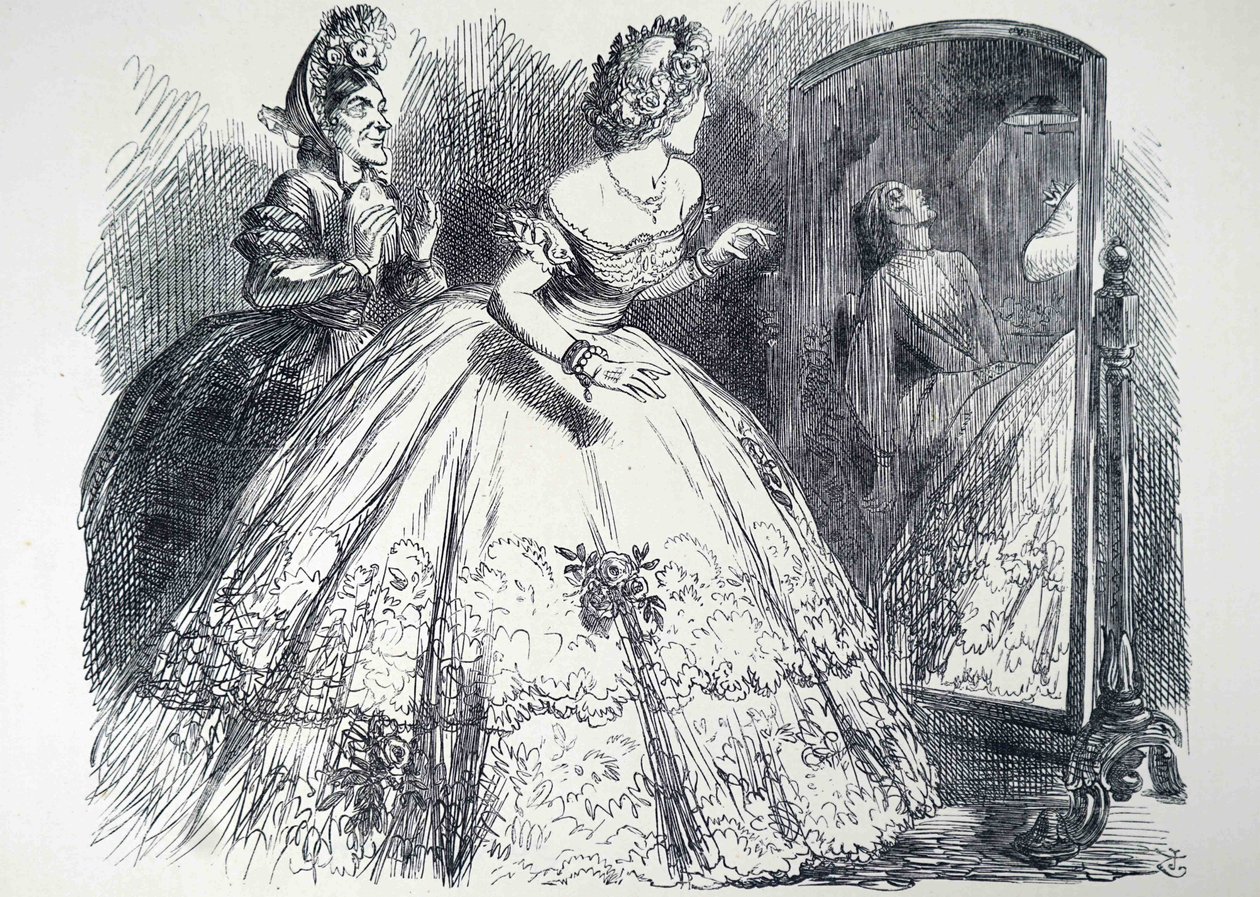 La Signora Infestata da John Tenniel