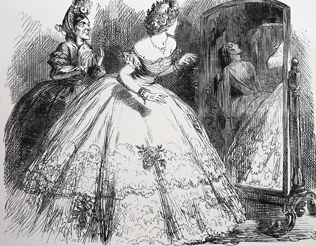 La signora infestata da John Tenniel