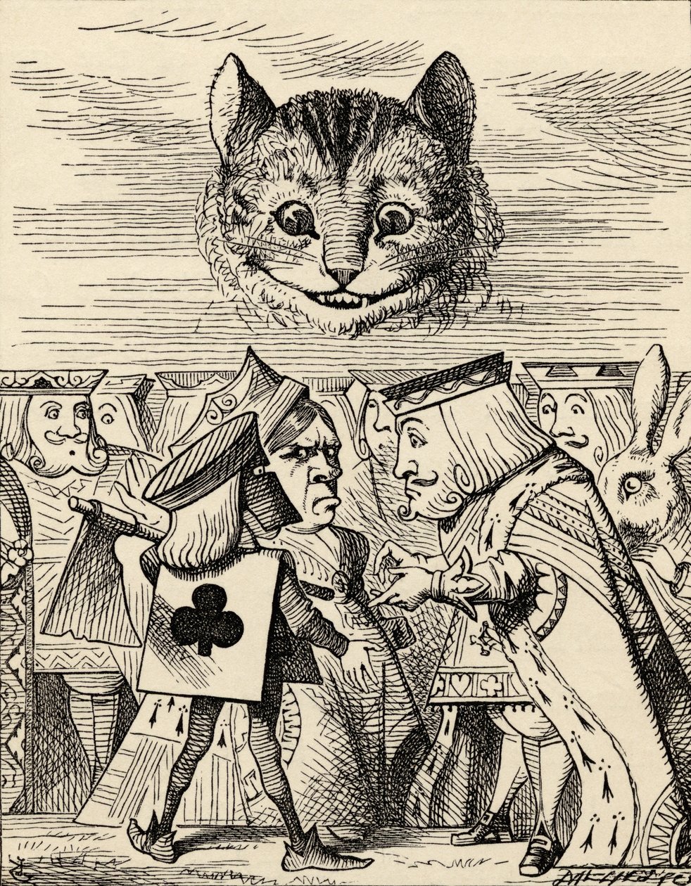 Il Re di Cuori discute con il Boia, da 