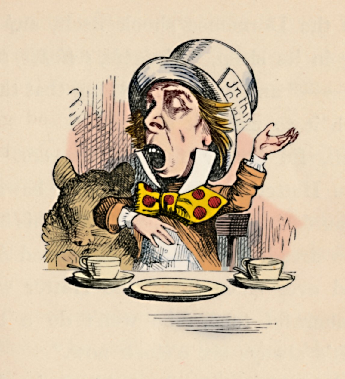 Il Cappellaio Matto, 1889 da John Tenniel