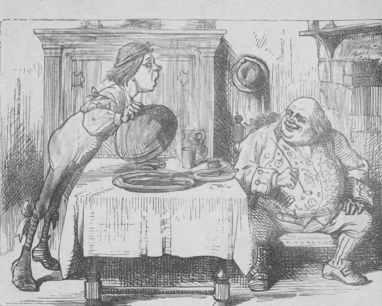 Terzo della serie Padre William, 1889 da John Tenniel