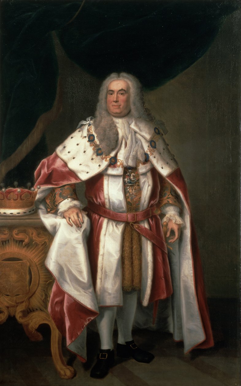 Ritratto di Sir Robert Walpole, Conte di Orford da John Theodore Heins