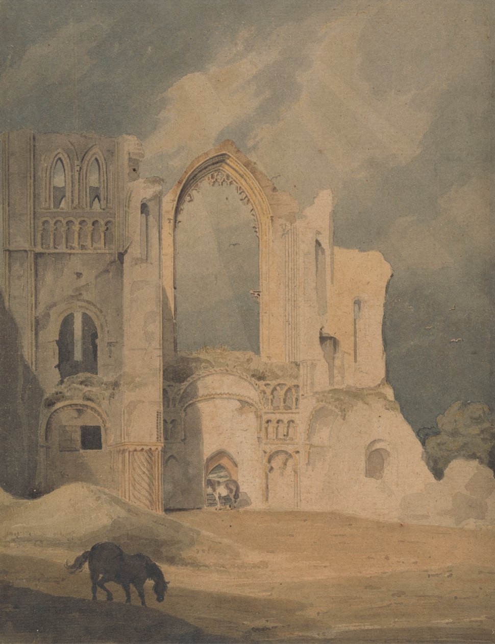 Priorato di Castle Acre da John Thirtle