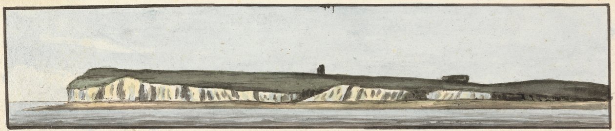 Il North Foreland (uno di tre disegni su un supporto) da John Thomas Serres