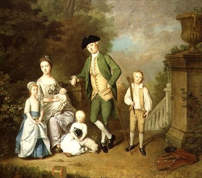 Ritratto della famiglia Wallace da John Thomas Seton