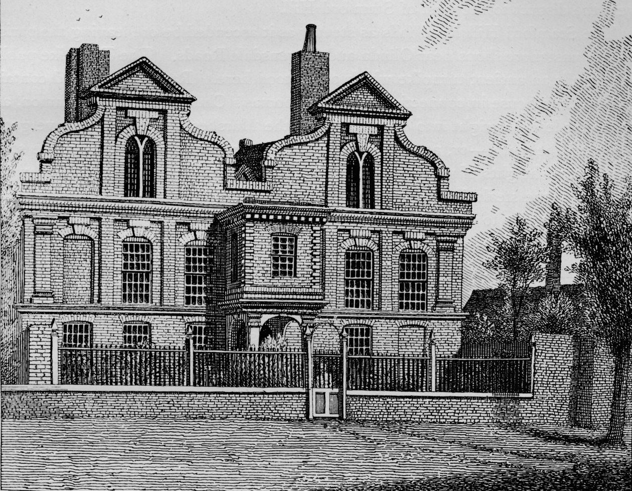 La Vecchia Casa Padronale, Hackney, 1800 da John Thomas Smith