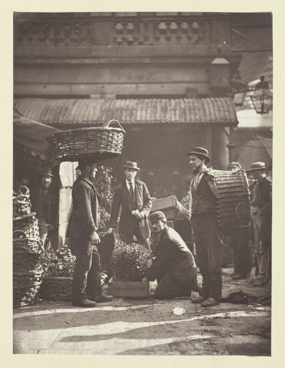 Lavoratori di Covent Garden da John Thomson