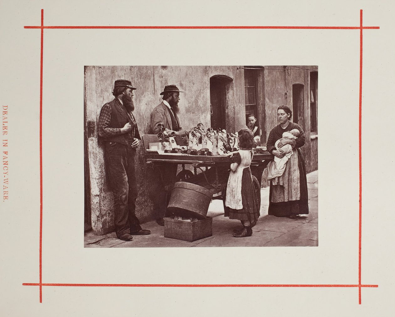 Venditore di articoli di fantasia, 1877 da John Thomson