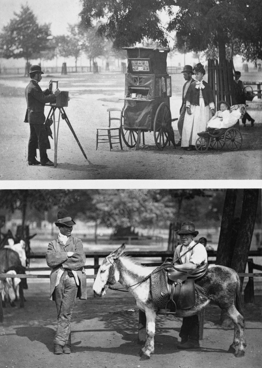 Fotografia sul Comune e in Attesa di Noleggio, 1876-77 da John Thomson