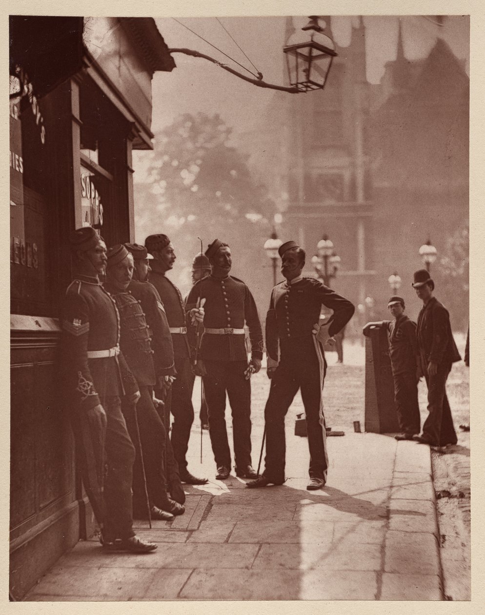 Sergeanti reclutatori a Westminster da John Thomson
