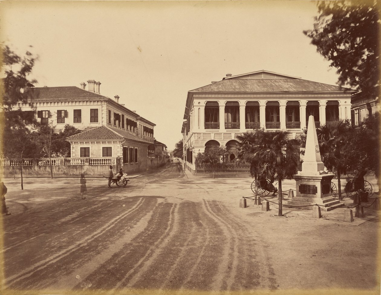 Edificio della Siemssen and Co. e monumento all