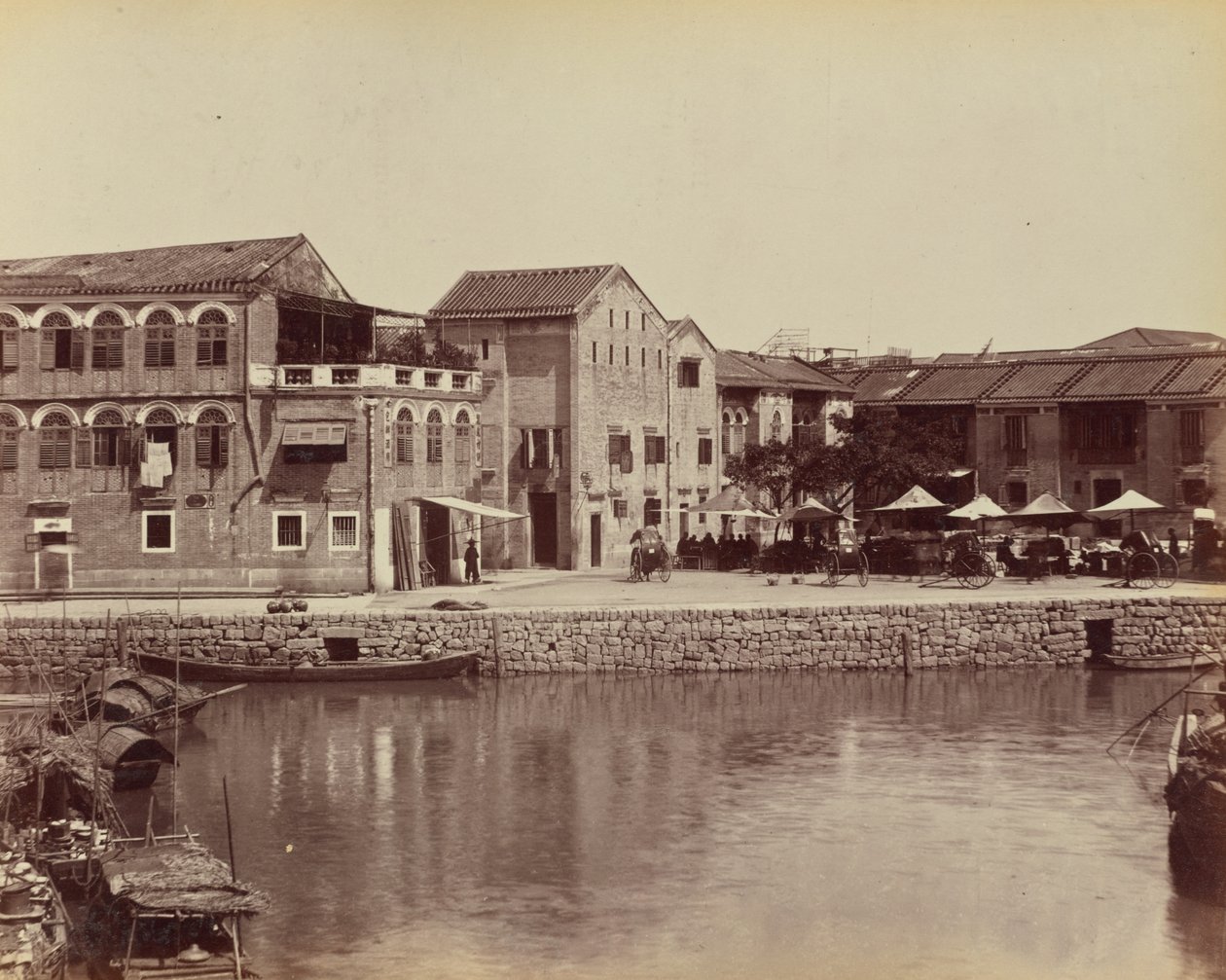 Il Bund, Macao da John Thomson
