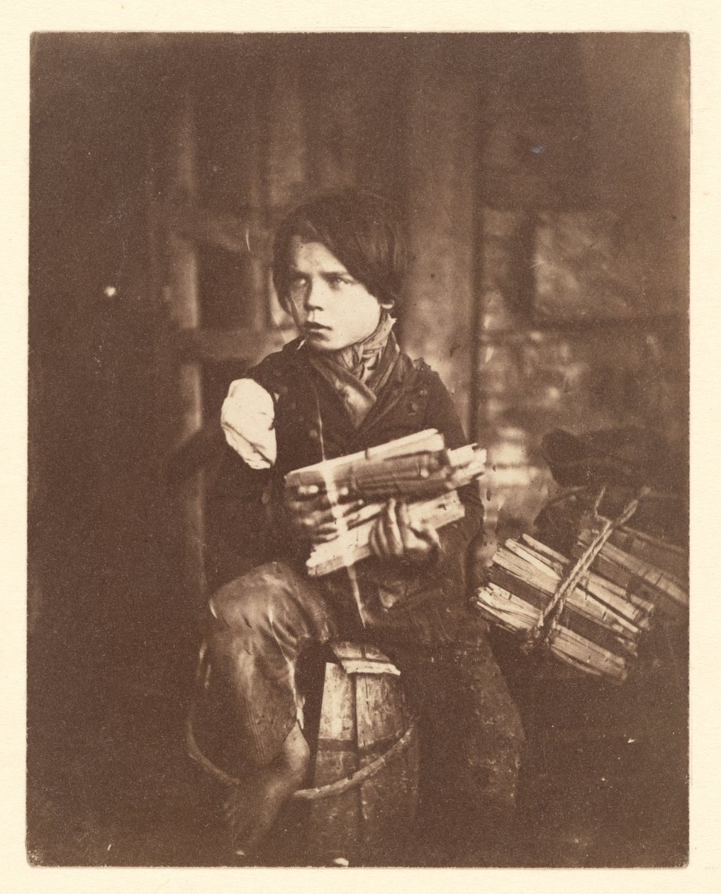 Il piccolo venditore di legna da John Thomson