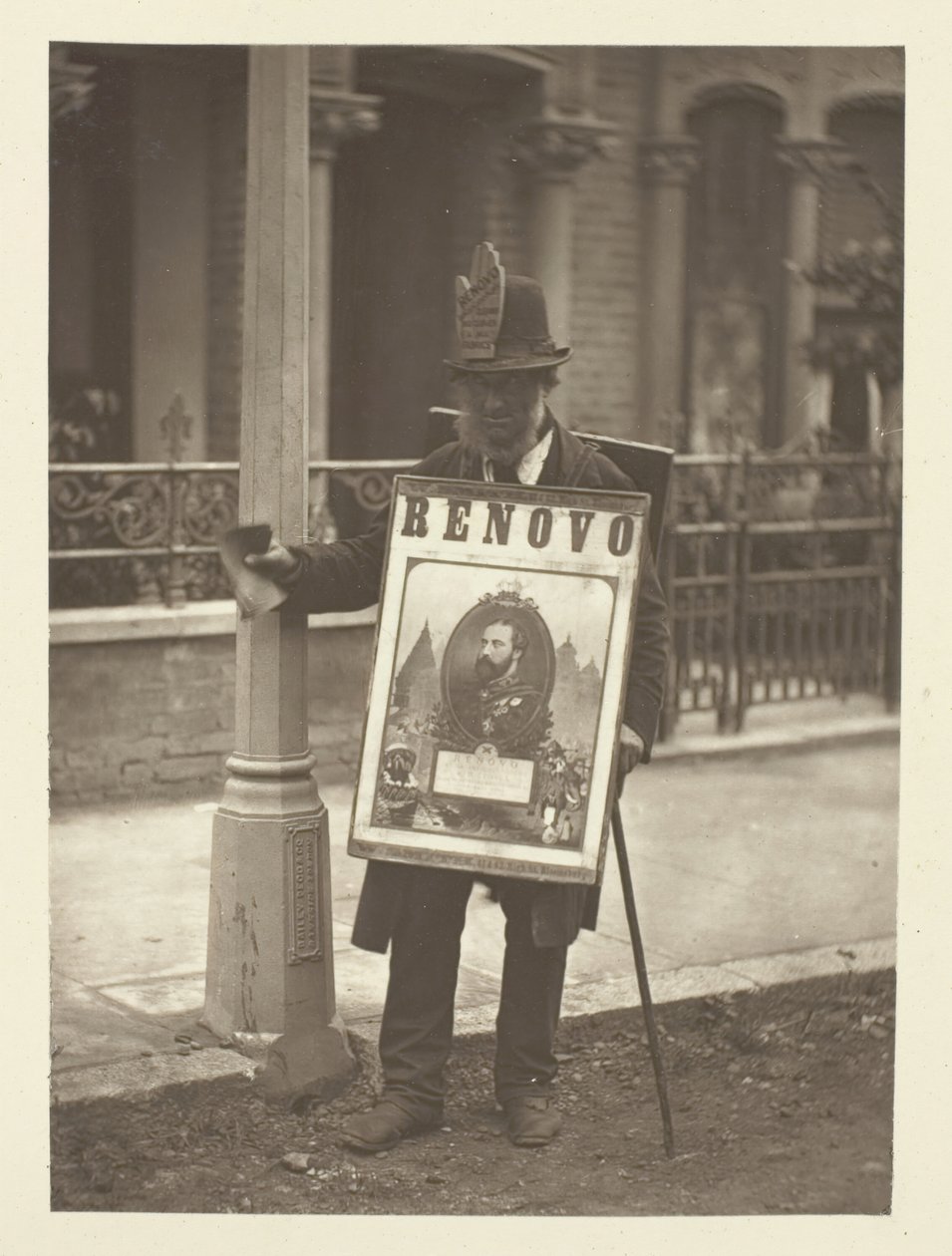 I Boardmen di Londra, 1881 da John Thomson