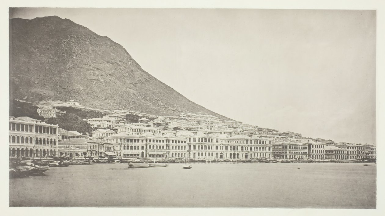 La Praya, Hong-Kong, c. 1868 da John Thomson