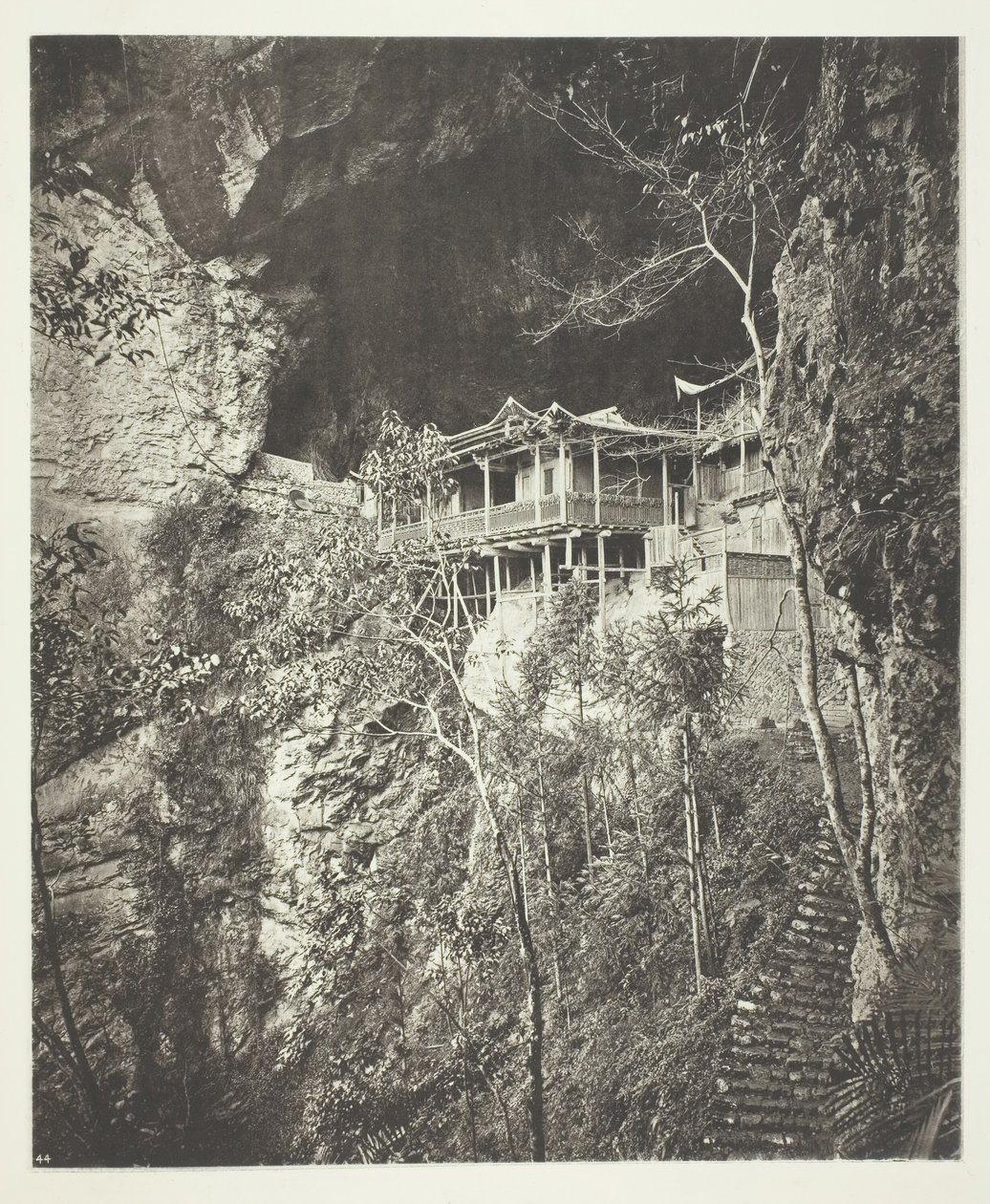 Monastero di Yuenfu, c. 1868 da John Thomson