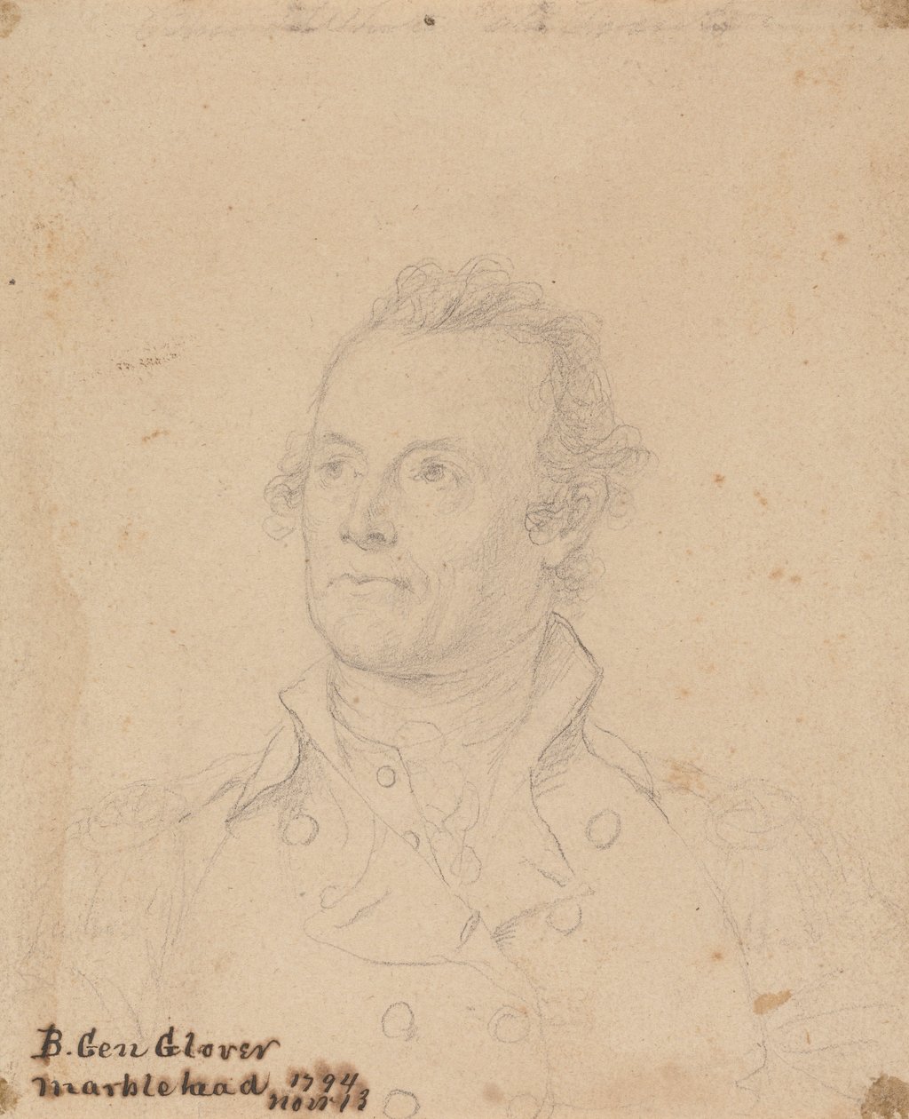 Brigadiere Generale John Glover da John Trumbull