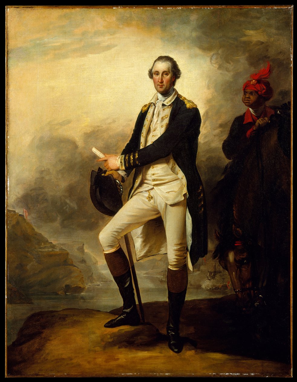 George Washington e William Lee (George Washington) da John Trumbull
