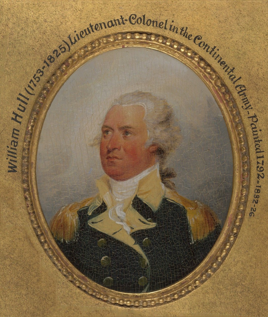William Hull (1753–1825), B.A. 1772, M.A. 1779 da John Trumbull