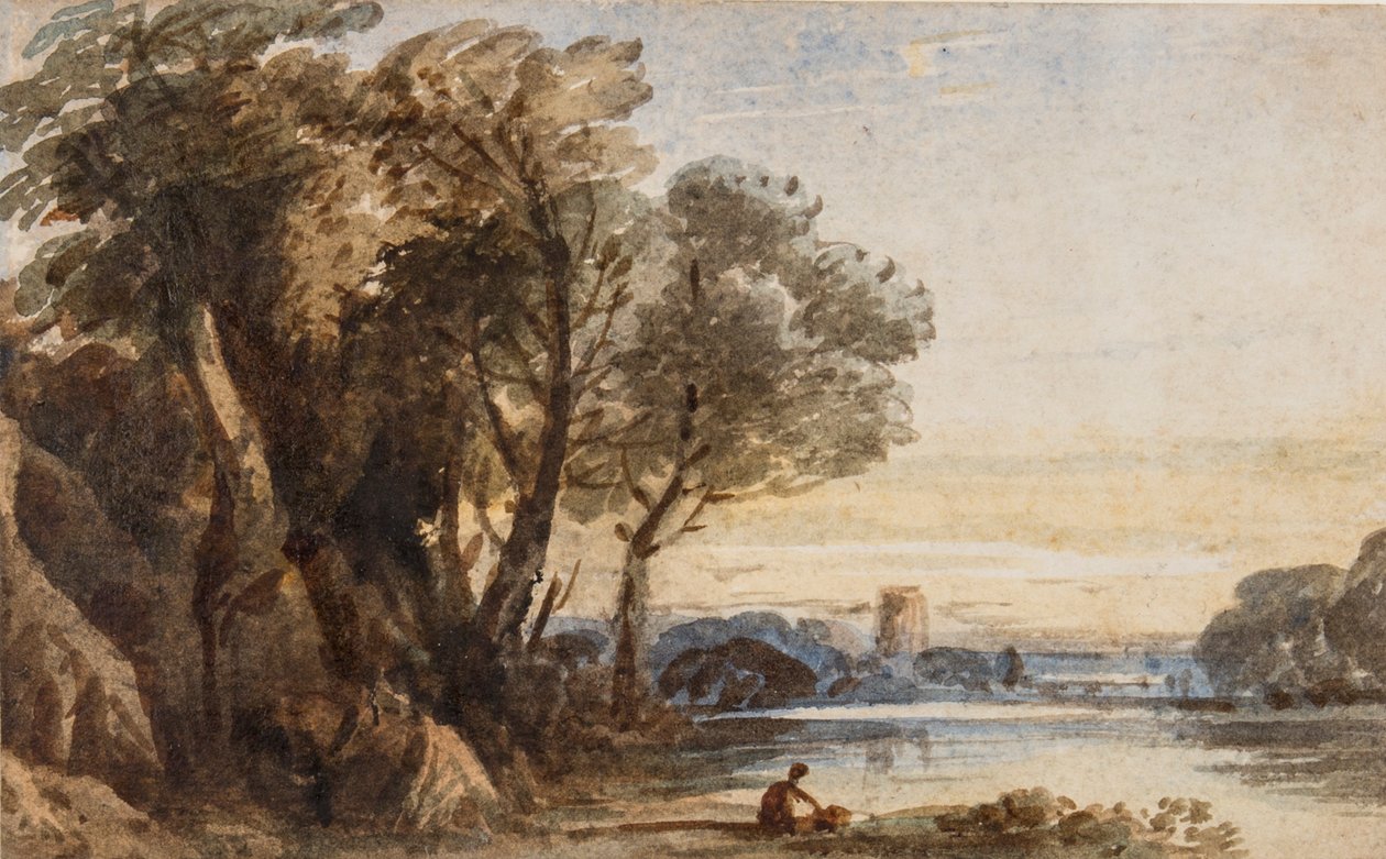 Paesaggio di Capriccio, c.1830 da John Varley