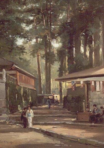 Scena di Strada Giapponese da John Varley